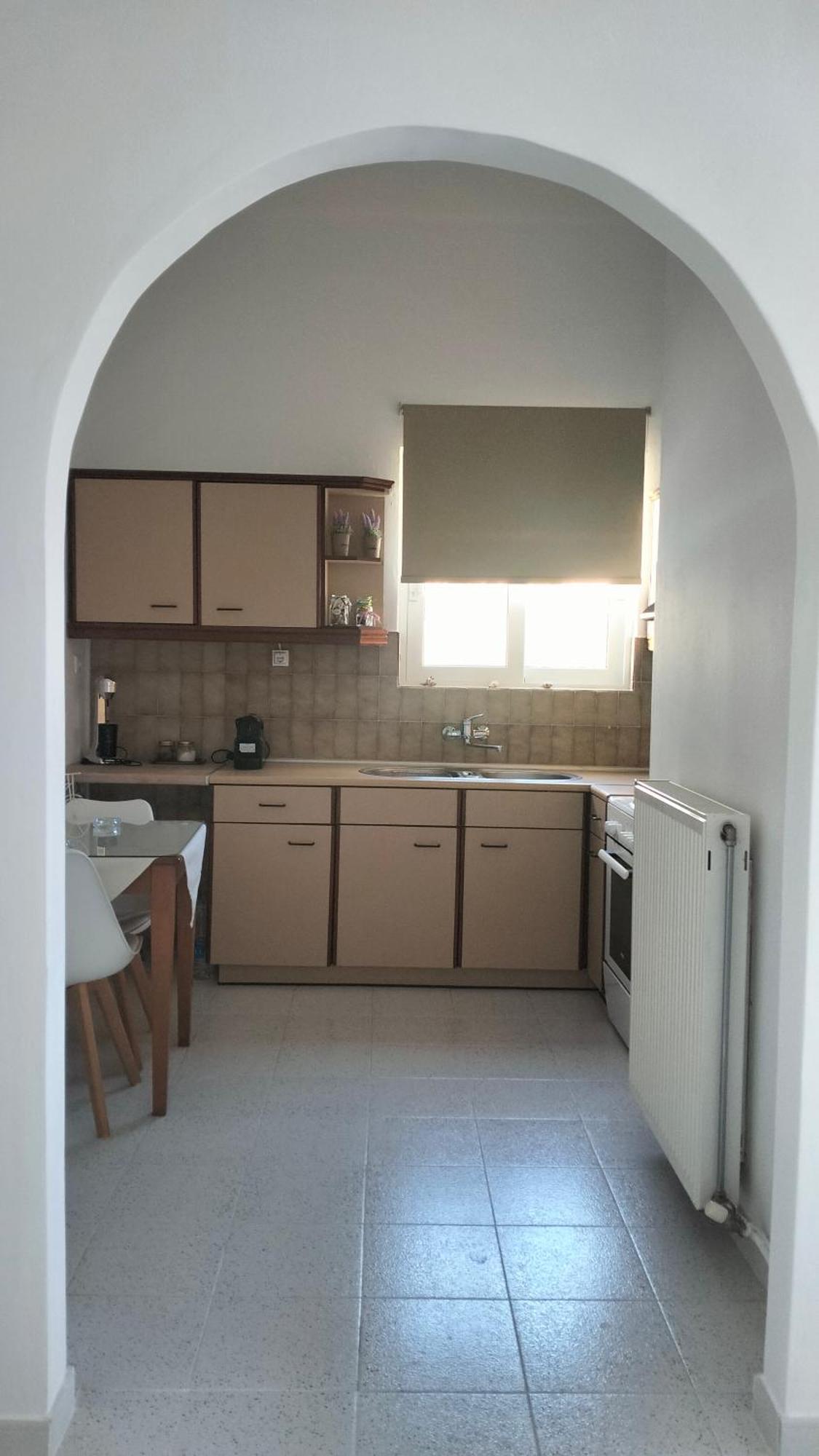 Апартаменты Θέαστρον - Theastron House With Great View In Chora Pera Gyalos Экстерьер фото
